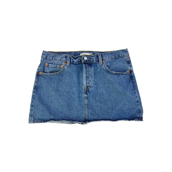 Levis icon denim skirt - size 32 - Picture 2 of 8